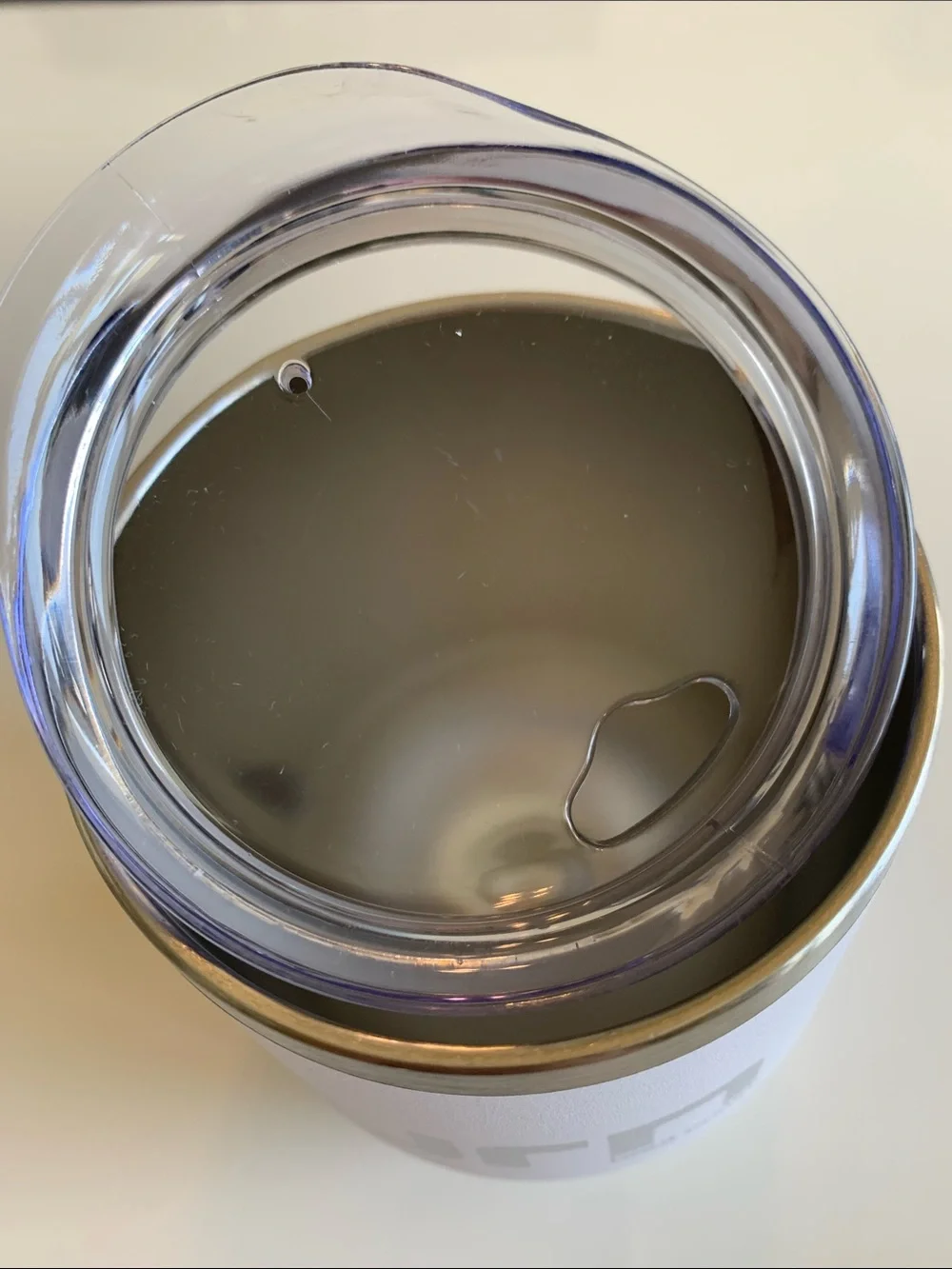 Burn Boot Camp Insulated White Stainless Steel Tumbler